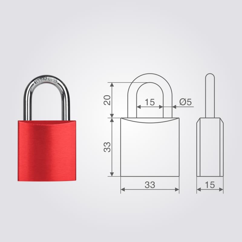 TL10-Series Mini Aluminum Safety Padlocks