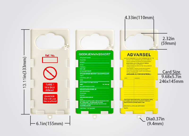 TAG21 Multifunctional Scaffolding Tagout