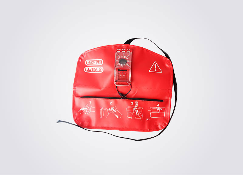 TSF10 Flange ball valve lockout bag