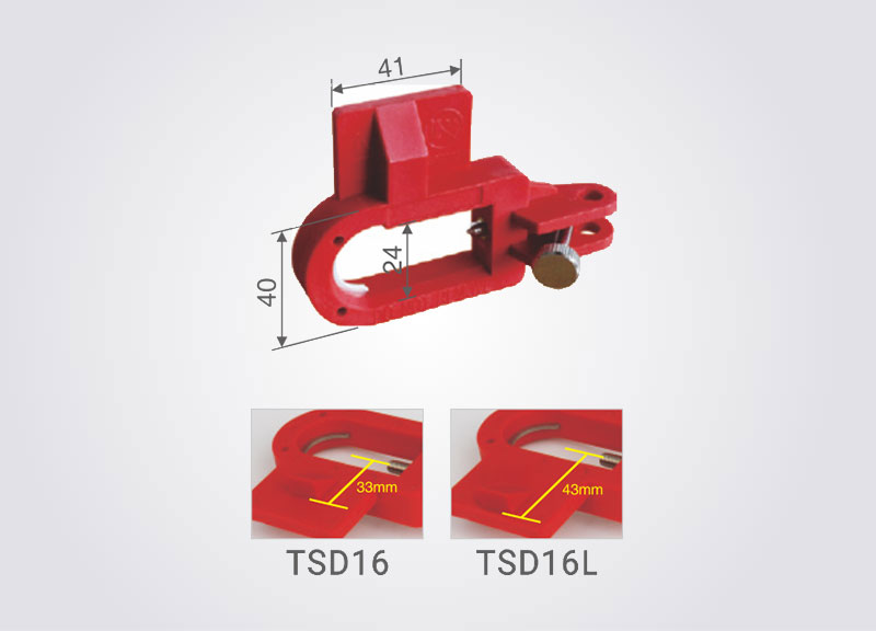 TSD16 Large type circuit breaker lockout
