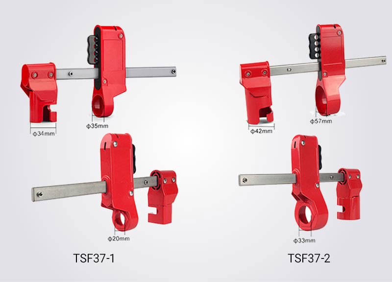 TSF37-1/37-2 Pull-handle Butterfly Valve Lockout