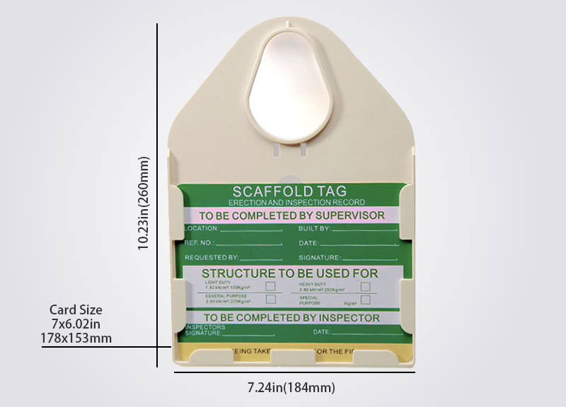 TAG25 Multifunctional Scaffolding Tagout