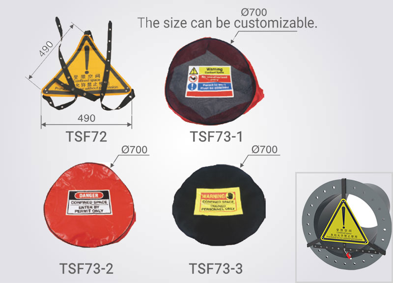 TSF72/73-1/73-2/73-3 Lockout Bag At The Entrance