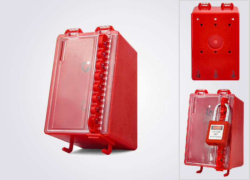 TSX21 Small Plastic Wall-Mounted Lockout Box